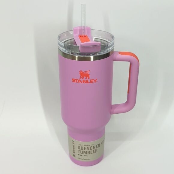 Stanley 40oz Stainless Steel H2.0 FlowState Quencher Tumbler Amethyst Purple NWT - Picture 5 of 14